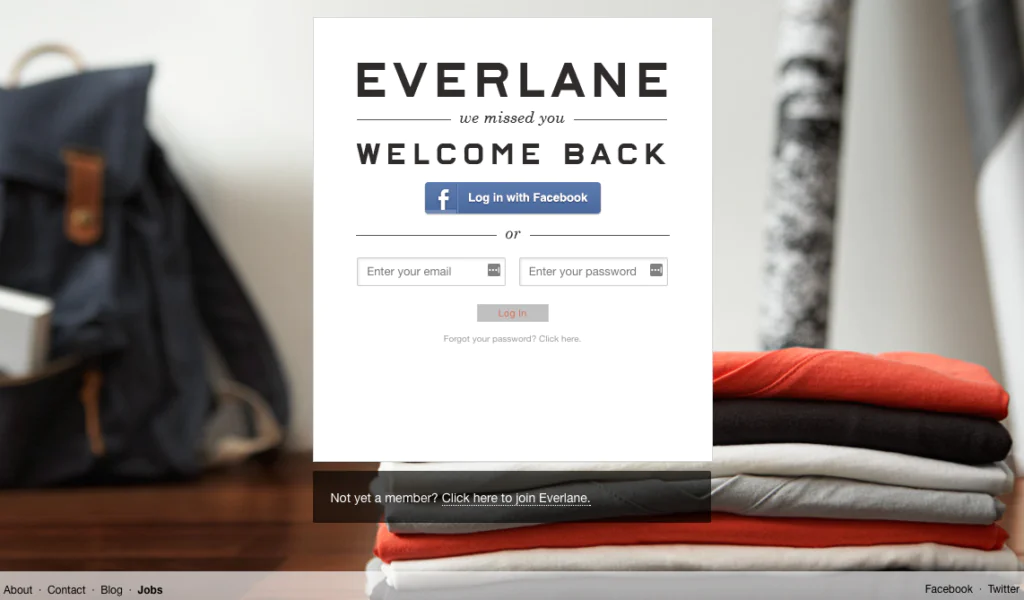 everlane ecommerce