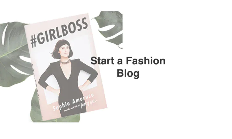 start a fashion blog