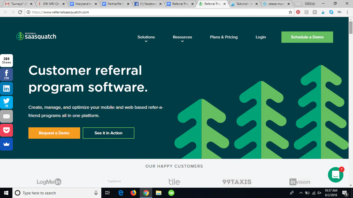 saasquatch referral program software review