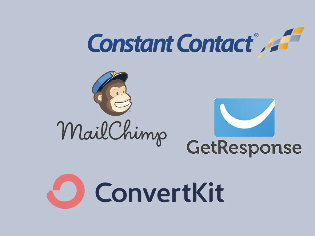 Mailchimp vs GetResponse vs ConvertKit vs Constant Contact