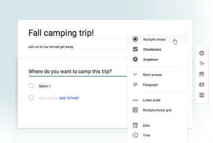 Google Forms-form-builder
